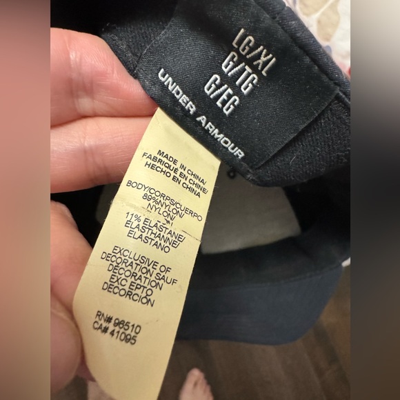 Under Armour Cap Navy Blue Sz XL Used Condition - Picture 4 of 6